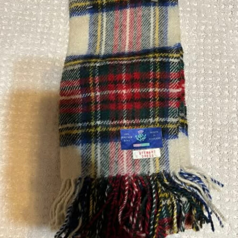 Stewart Dress - NWT - Wool Dress Scarf